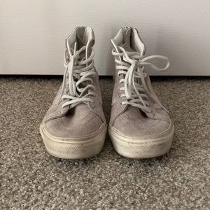 Scotch guard High top old school vans